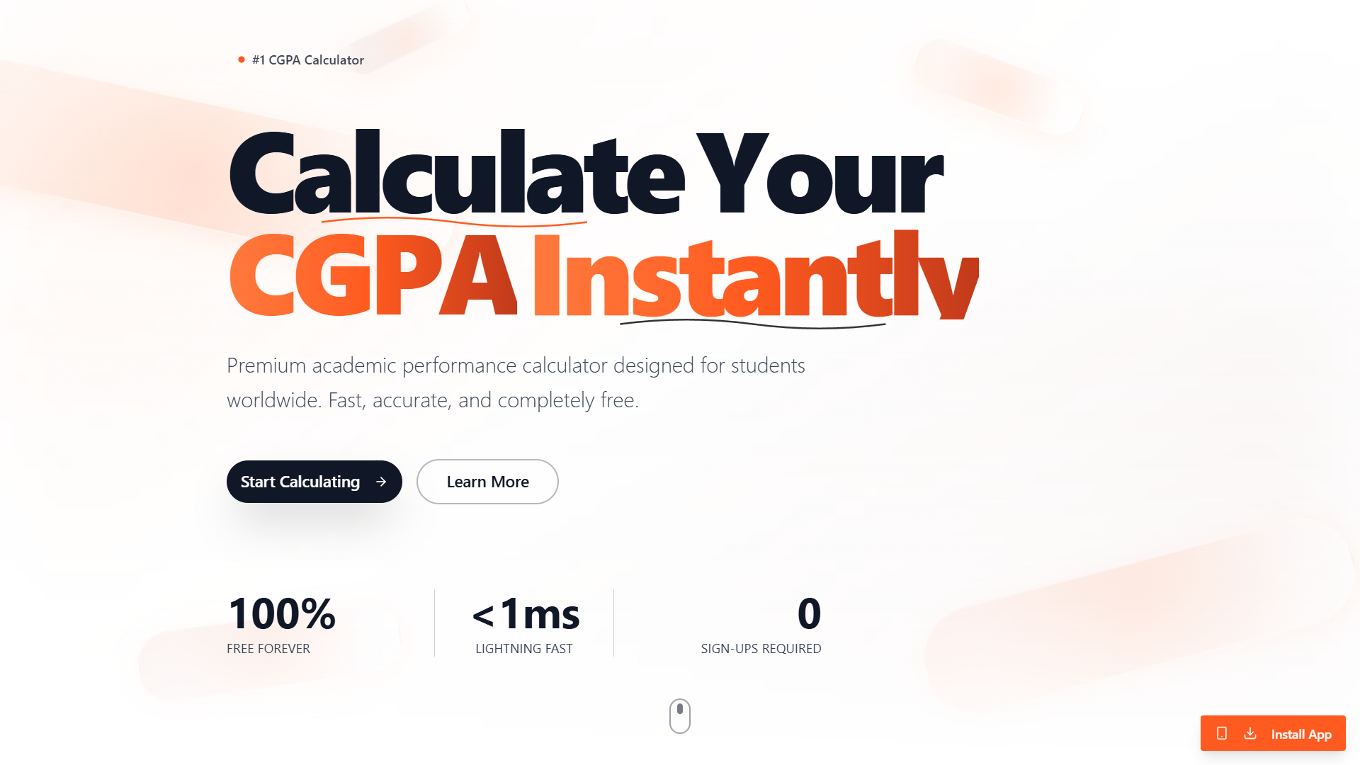 AnaCGPA | Educational Blog & Tools project screenshot